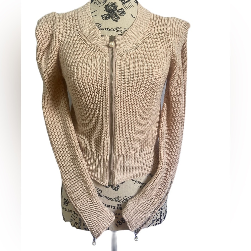 Vintage Blush Pink Kint Cardigan 🌸